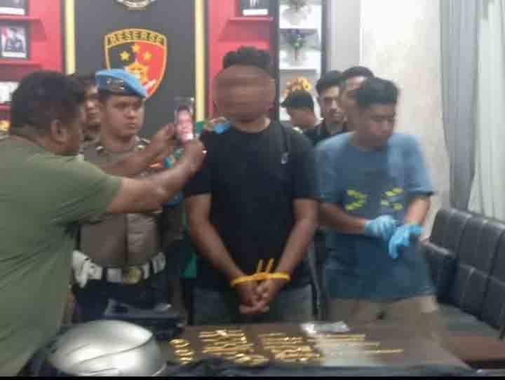 Kurang dari 24 Jam! Perampok Toko Emas Amin Setia Tapaktuan Ternyata Oknum Anggota Polri