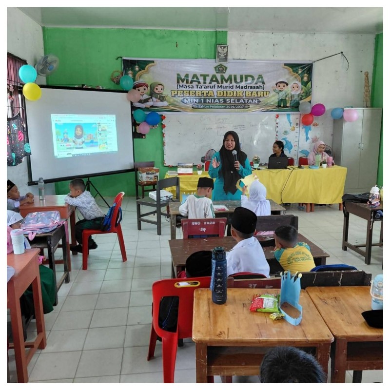 Cegah Bullying Sejak Hari Pertama, MIN 1 Nias Selatan Gelar Kampanye Anti Perundungan di MATSAMA