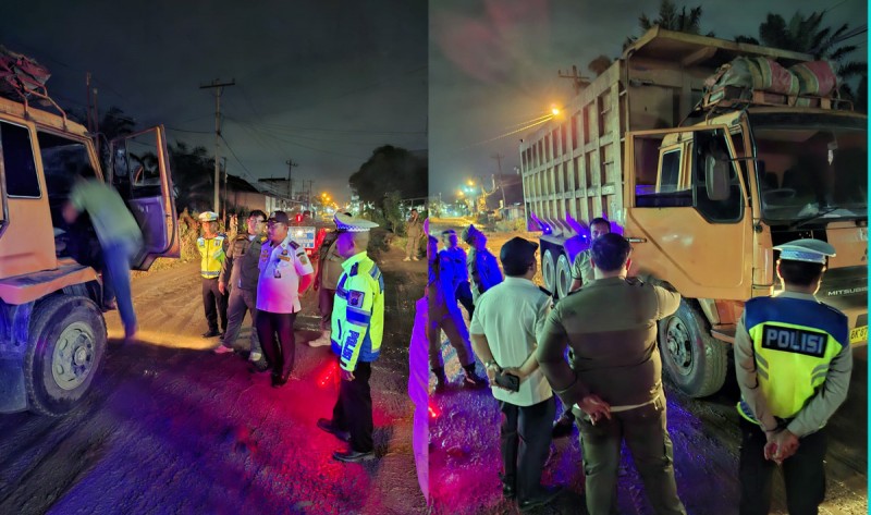 Cegah Kerusakan Jalan Galang Makin Parah, Pemprov Sumut Gelar Razia Gabungan Truk ODOL