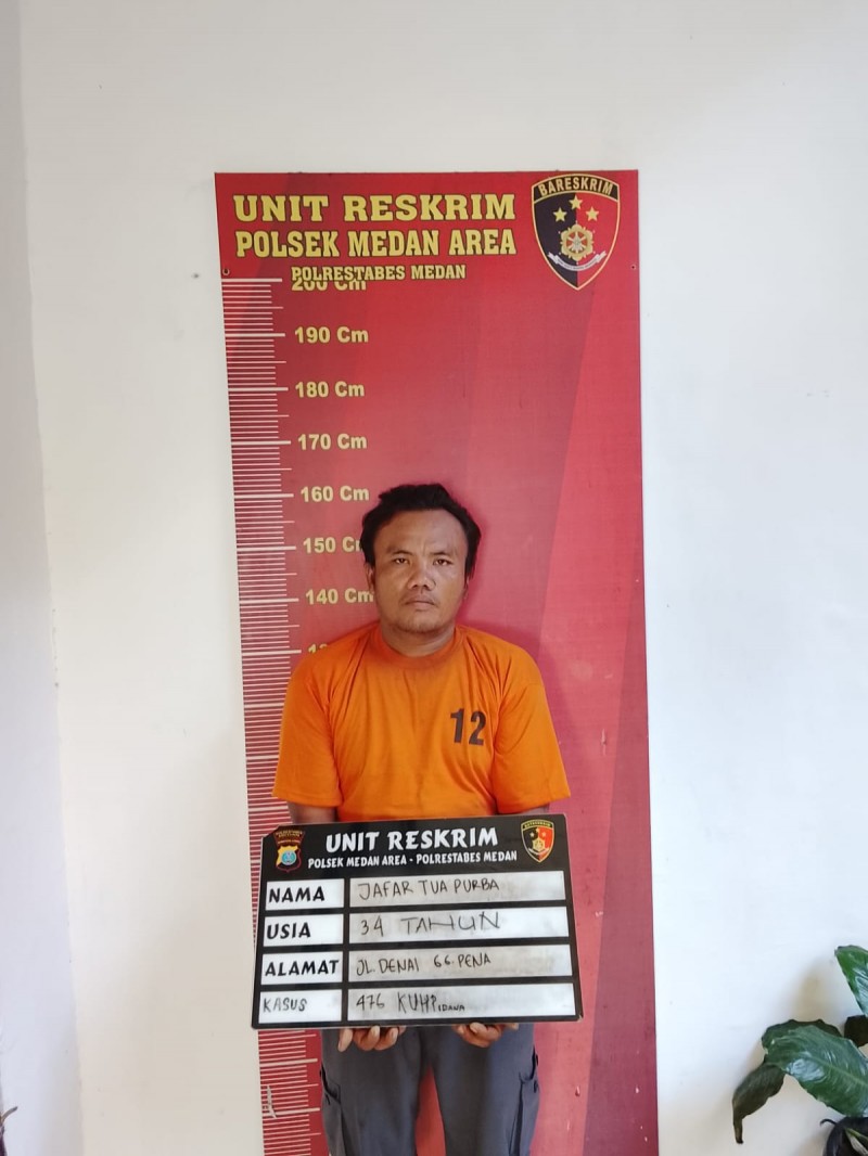 Pura-pura Membantu , Jafar Curi Uang Pedagang Cabai Sukaramai
