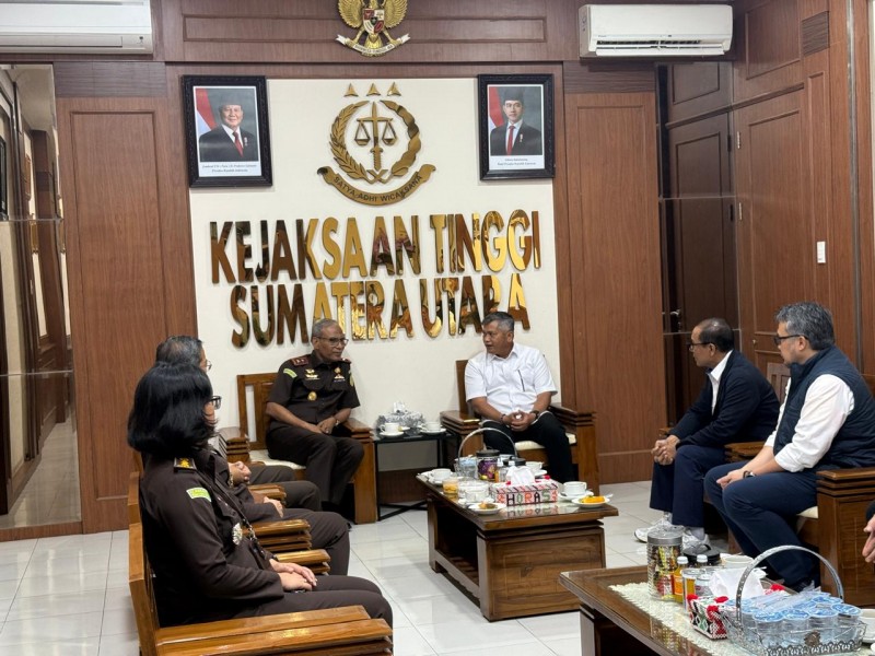Perkuat Sinergitas Kelembagaan, Pelindo Regional 1 Kunjungi Kejati Sumut