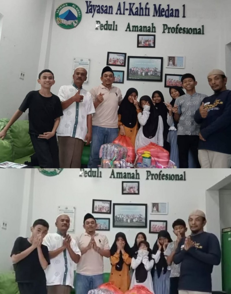 Jumat Barokah, DPP SATU BETOR Berbagi Kebahagiaan dengan Anak Yatim di Panti Asuhan Al-Kahfi