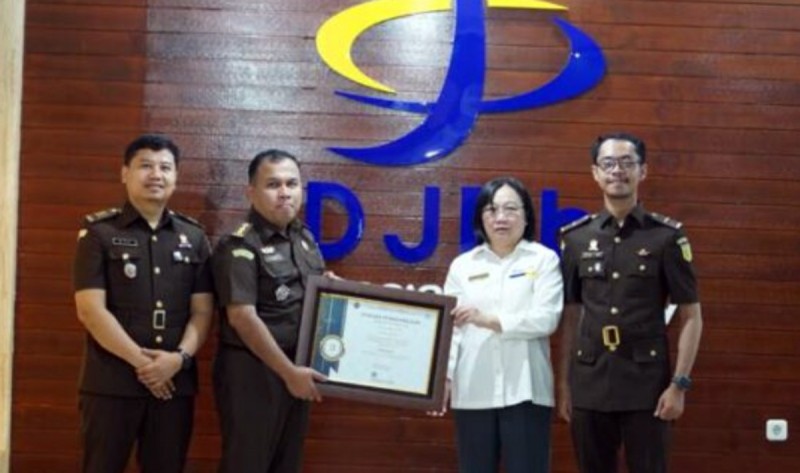 Kejati Sumut Peringkat III Pelaksanaan APBN Satuan Kerja Mitra KPPN Medan II