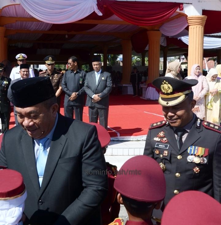 Upacara Peringatan HUT Bhayangkara Ke 80 Dihadiri Bupati Asahan