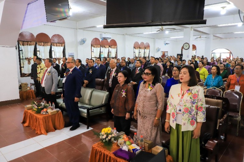 Wesly Melalui Staf Ahli Pemerintahan, Hadiri Sinode ke 48 Gereja Pentakosta