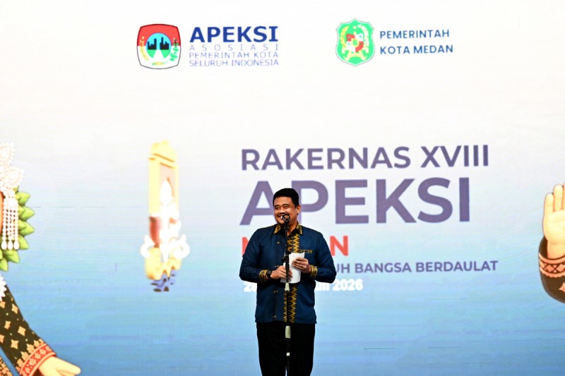 Hadiri Rakernas APEKSI, Bobby Nasution Dorong Penguatan Peran Pemerintah Provinsi