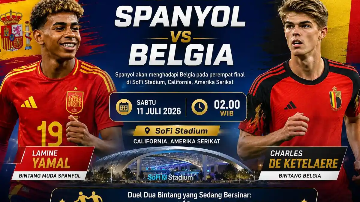 Apa Belgia Sudah Siap Menghadapi Spanyol Babak Prempat Final, Siapa Anda Jagokan...?