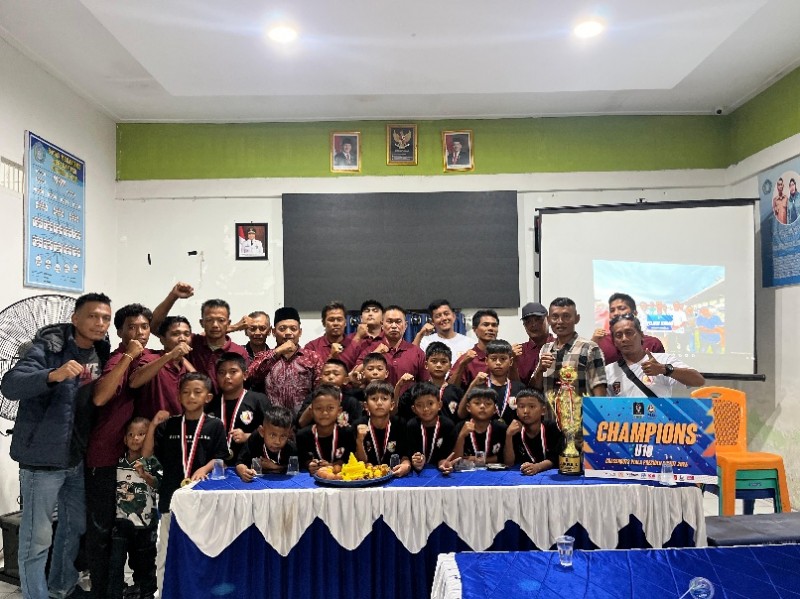 Menuju Nasional, Turangga Ceta FC U-10 Dapat Dukungan Penuh dari Kepala Desa Kolam