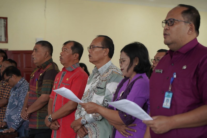 Kepala Inspektorat Wallen Hutahaean Pensiun Terhormat