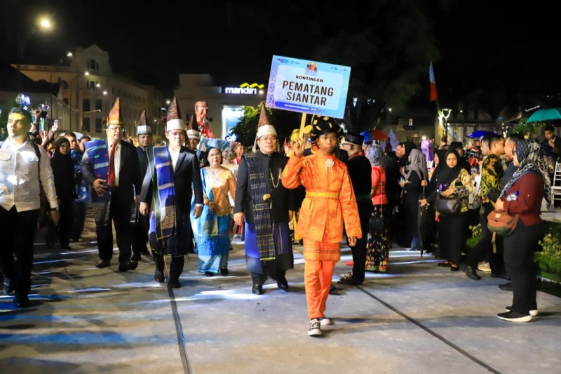 Karnaval Budaya Nusantara, Wesly Pimpin Pesona Budaya Simalungun