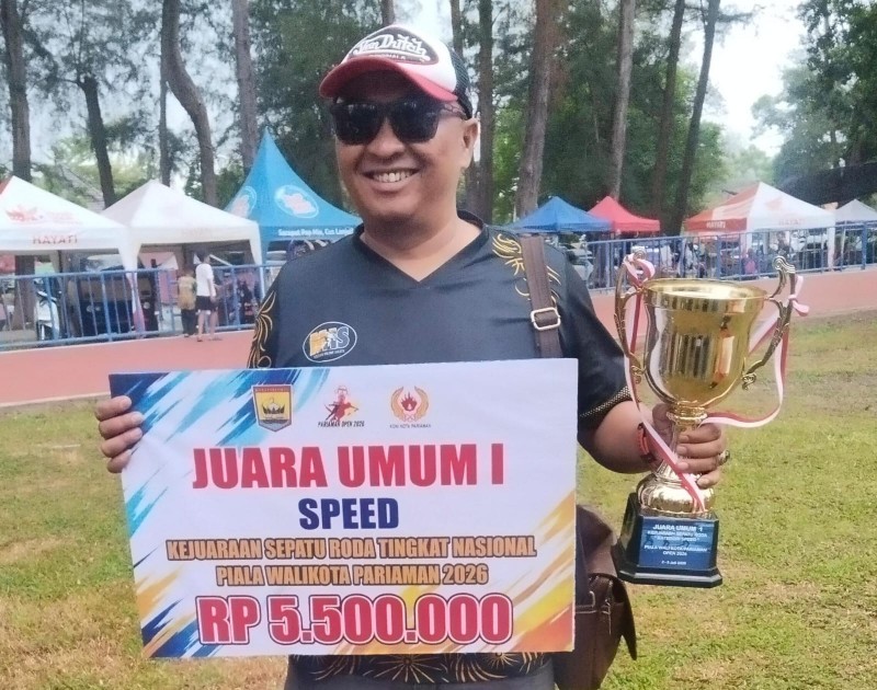 Raih 14 Emas, MIS Medan Pertahankan Gelar Juara Umum Kejurnas Sepatu Roda Piala Wali Kota Pariaman