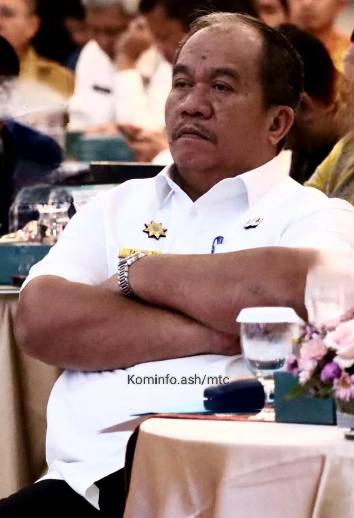 Bupati Asahan Taufik ZA Siregar Ikuti Rakor Penggunaan TKD Tambahab 2026 Untuk Percepatan Pembangunan Pasca Bencana