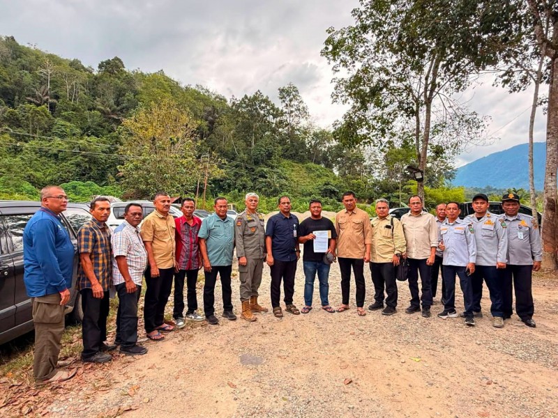Tepis Asumsi Liar PETI Kotanopan, Tim Terpadu Pemprov Sumut Kembali Tegaskan  Komitmen dan Konsistensi Berantas "Illegal Mining" di Madina