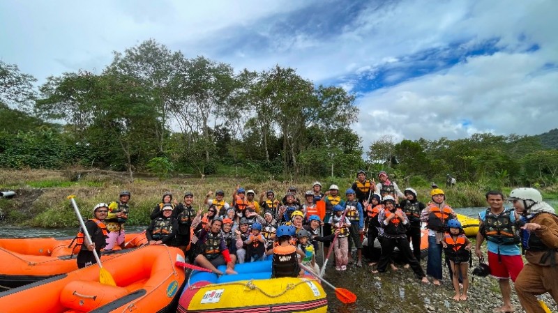 Hari Sungai Nasional, Bener Meriah Kampanyekan Pelestarian Sungai Lewat Fun Rafting