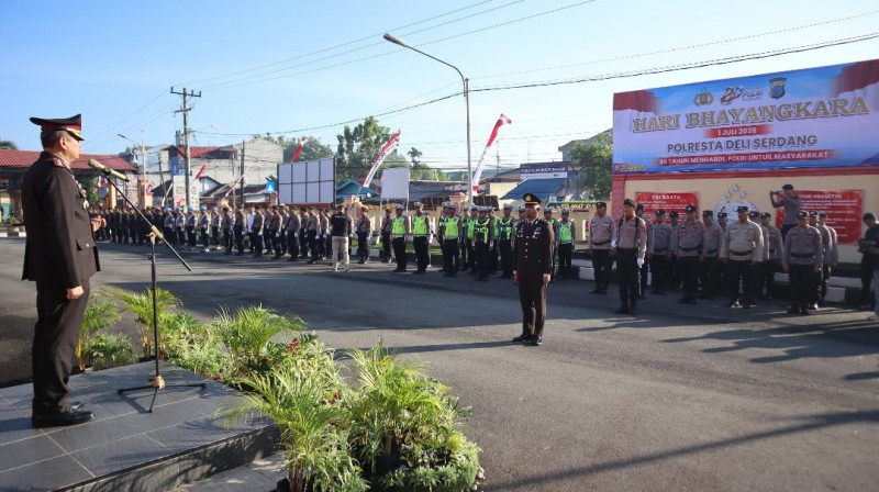 Peringatan Hari Bhayangkara Ke-80, Teguhkan Komitmen Polri untuk Masyarakat