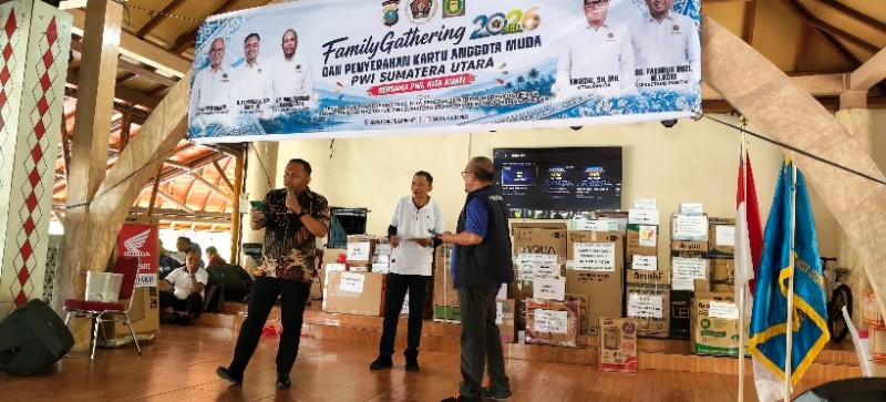 PWI Sumatera Utara Gelar Family Gathering 2026 di Jona Garden Langkat, Perkuat Silaturahmi dan Profesionalitas