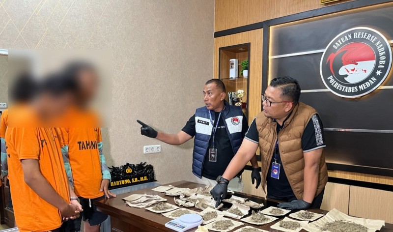 Nekat, 2 Mahasiswa Edarkan Ganja Polisi Buru Pemasok