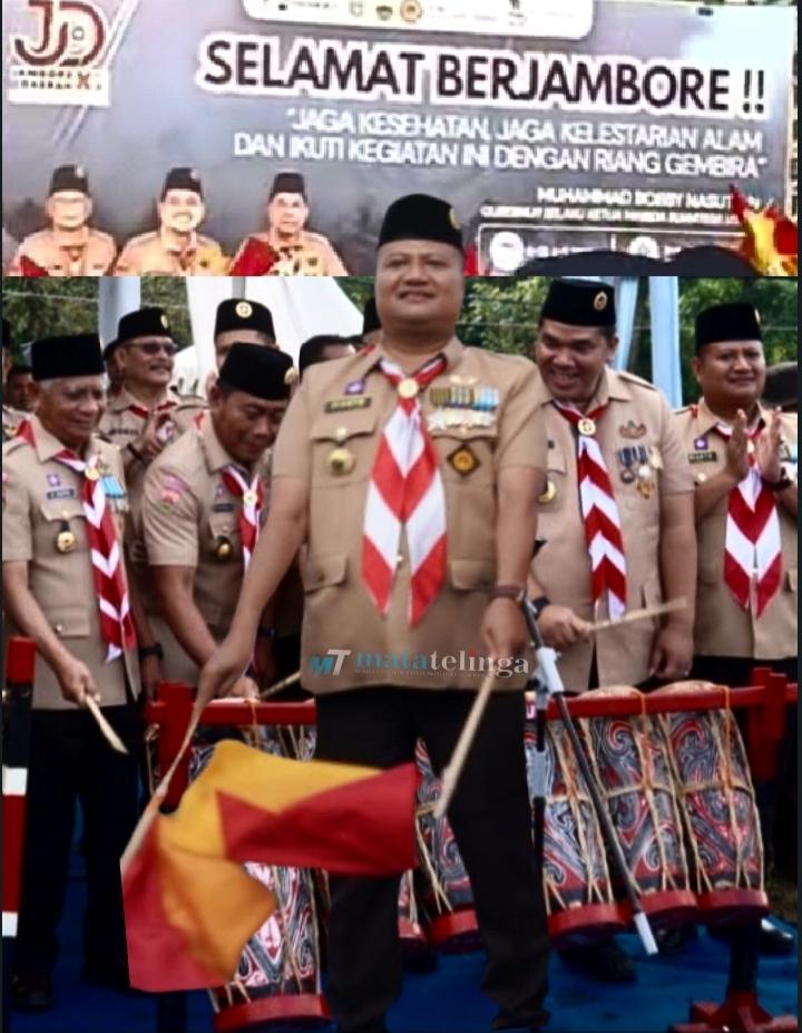 Jambore Daerah Ke XI GP Sumatera Utara 2026 Resmi Dibuka