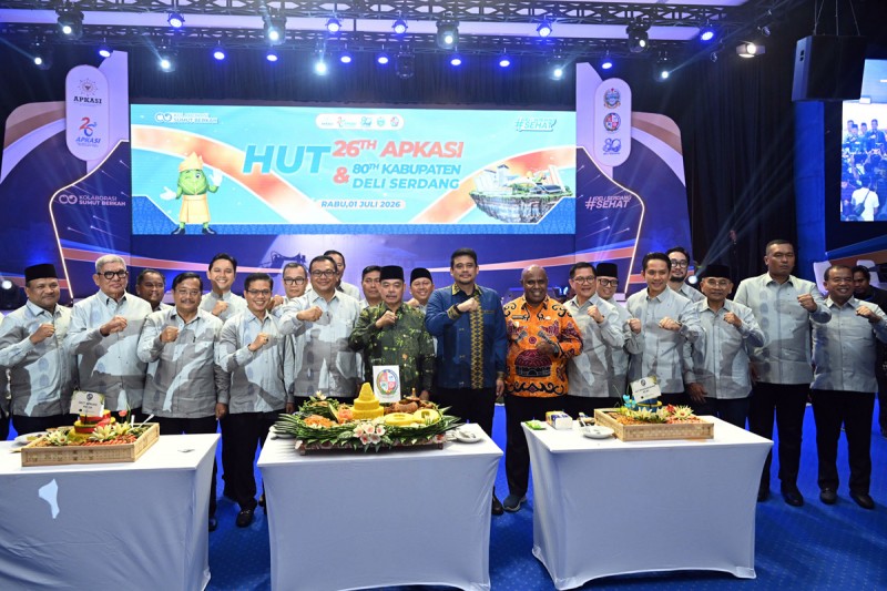 Bobby Nasution Dorong Sinergi Fiskal Provinsi-Kabupaten pada HUT ke-26 APKASI