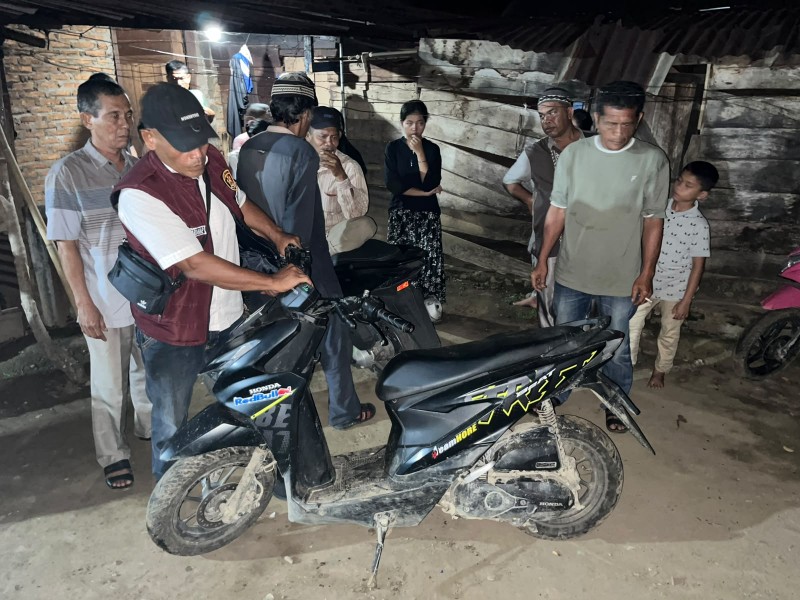 Sat Reskrim Polres Padang Lawas Amankan 31 Unit Sepeda Motor Diduga Hasil Kejahatan dari Rumah Warga di Pasar Latong