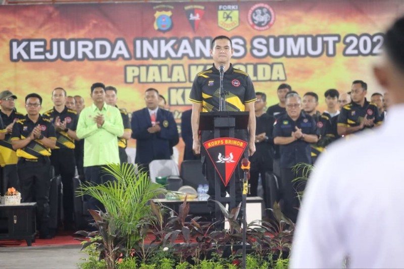 Pembukaan Kejurda INKANAS Sumut 2026 Piala Kapolda Sumut Ke-VII