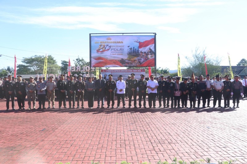 Kapolres Simalungun Pimpin Upacara Khidmat dengan Dihadiri Bupati dan Forkopimda