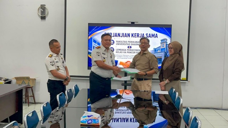 Lapas Kelas IIA Pancur Batu Jalin Kerja Sama Strategis dengan Universitas Dharmawangsa