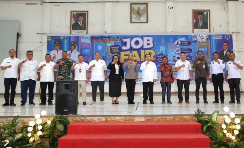 Rekrutmen Pekerja di Pematangsiantar, Wali Kota Wesly Buka Buka Job Fair