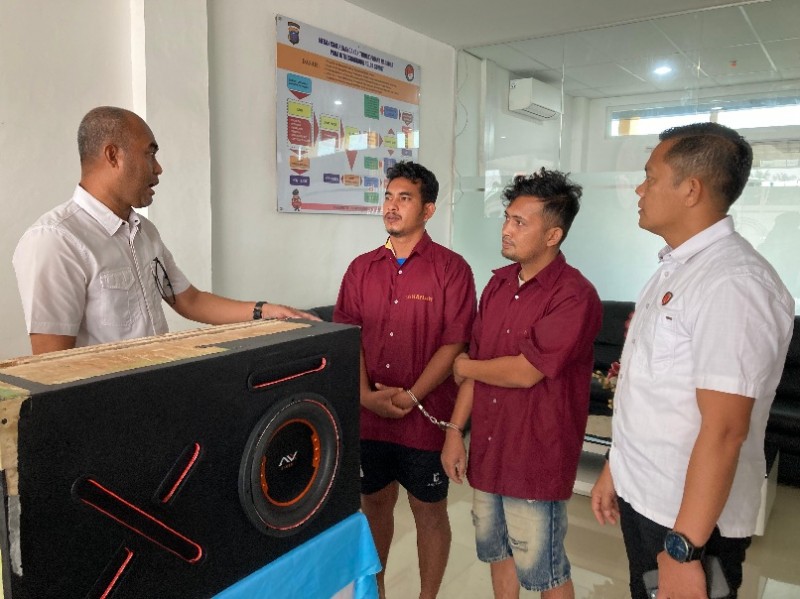 Diupah Rp 50 Juta, Hendak Dikirim ke Jambi, 25 Kg Sabu Disembunyikan di Speaker
