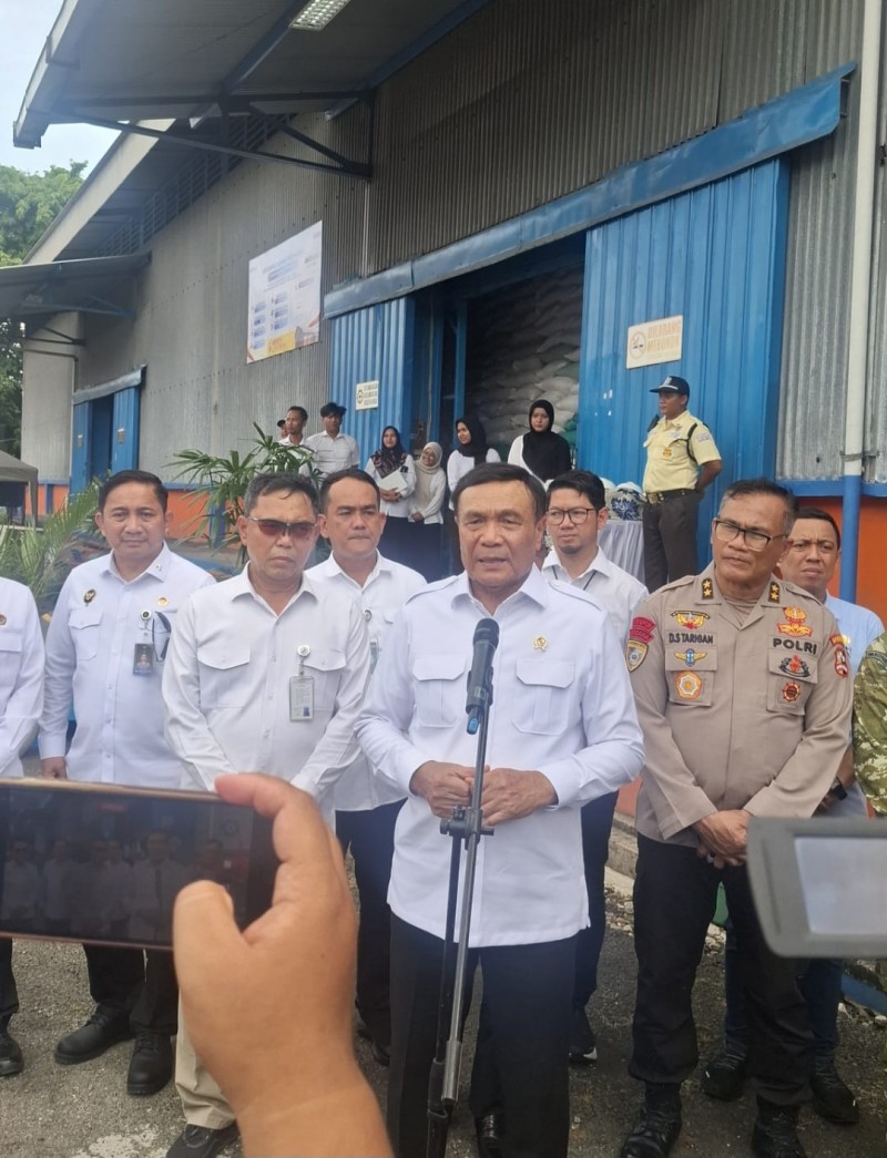Menko Polkam Apresiasi Kinerja Pimwil BULOG Sumut dalam Menjaga Ketahanan Pangan dan Dukung Swasembada Nasional