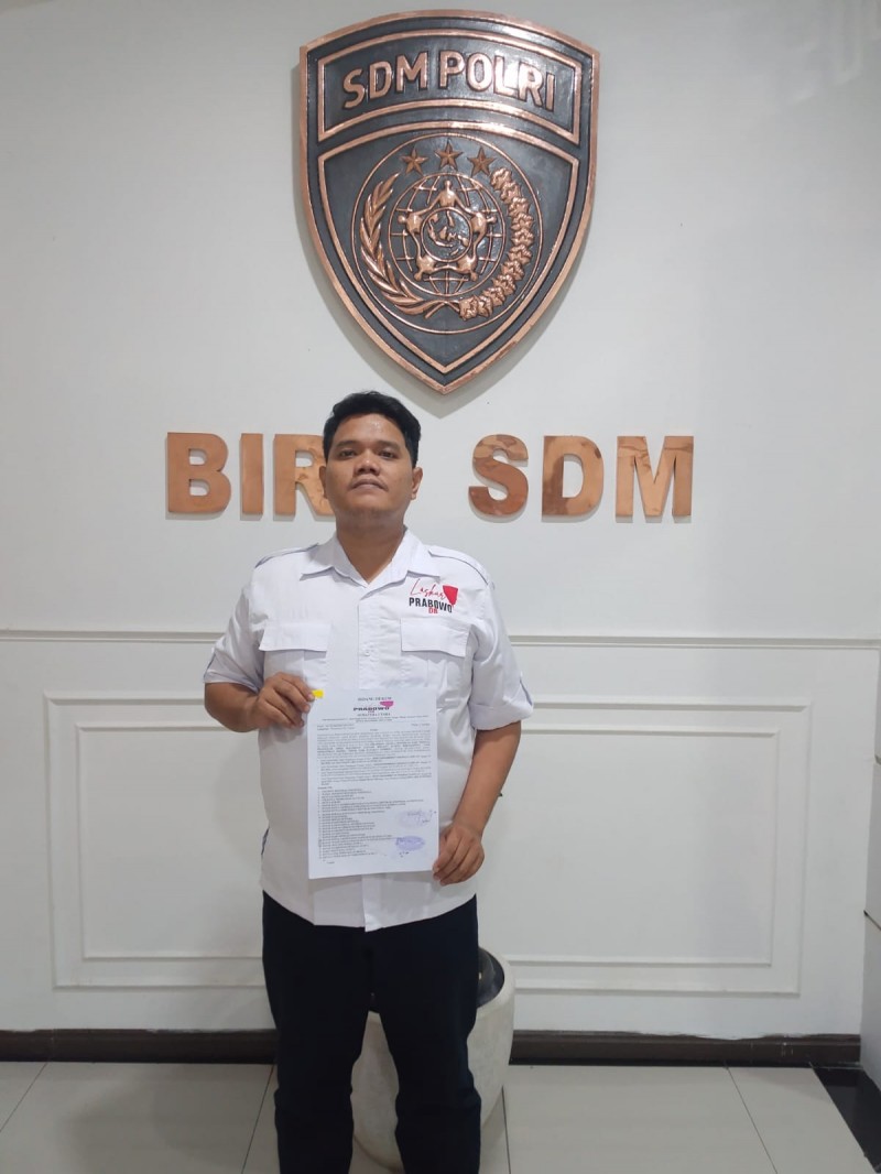Bidang Hukum Laskar Prabowo 08 Sumut Serahkan Permohonan Perlindungan Hukum bagi AKP Fadlun Al Fitri