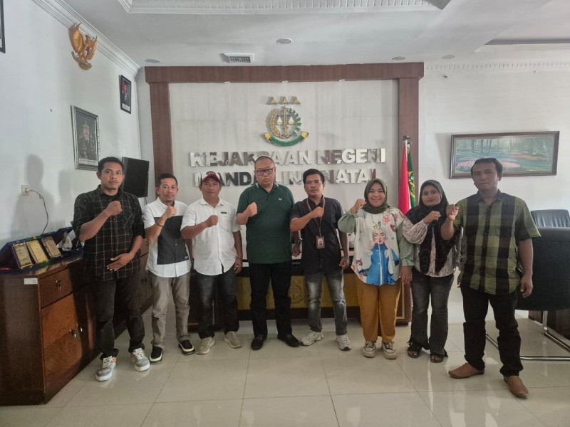 Terima Kunjungan FORWAKA Madina, Kajari Dukung Pelantikan Pengurus Digelar Agustus