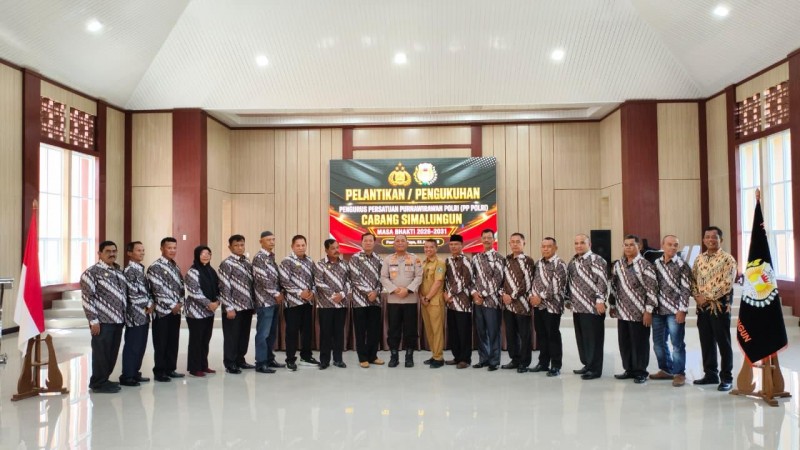 Purnawirawan Tak Kenal Pensiun, Kapolres Simalungun Kukuhkan Pengurus PP Polri Periode 2026-2031