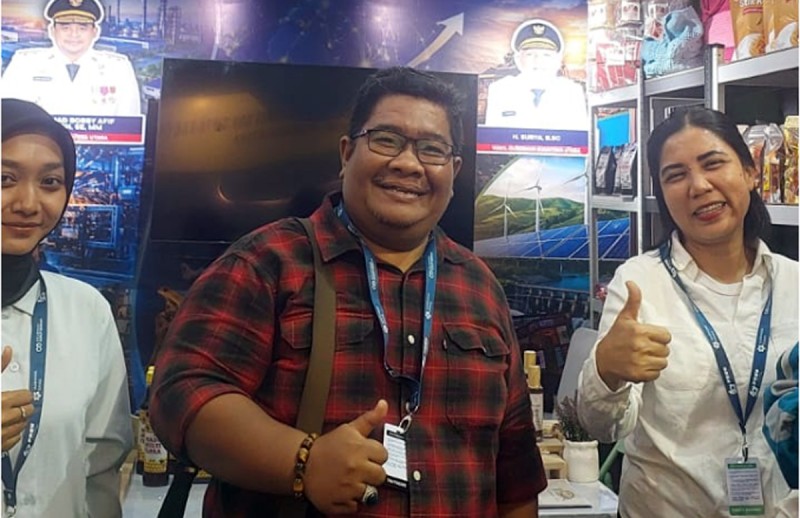 Dinas Perindag ESDM Sumut Promosikan Produk UMKM Binaan di PRSU