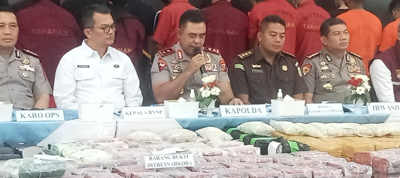 Warga Sipil Pasok Sabu ke Dua Personel Polres Samosir
