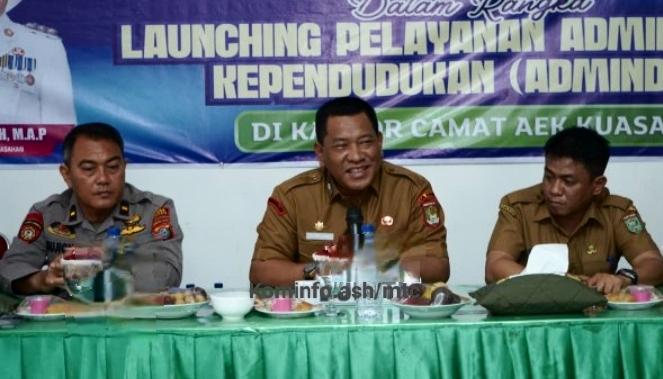 Permudah Layanan Masyarakat, Pemkab Asahan Resmikan Pelayanan Administrasi Kependudukan