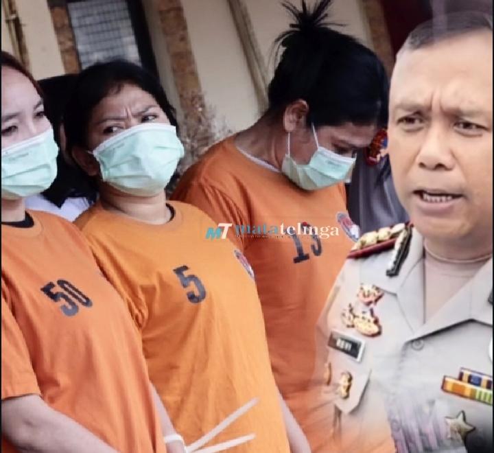 Tiga Wanita Kurir Narkotika Ditetapkan Tersangka, Dan Kapolres Asahan Musnahkan Barang Bukti