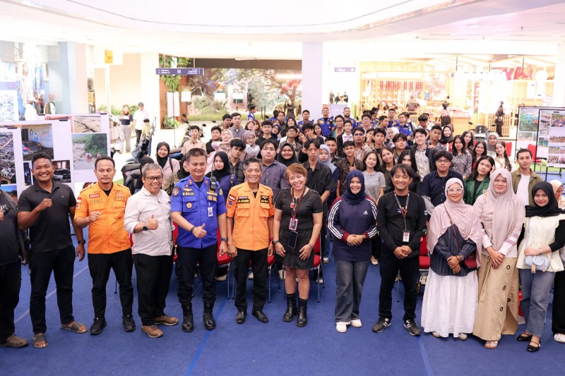 Hari Kedua Pameran Foto Bencana Prahara Pulau Emas Jadi Ruang Diskusi Mitigasi Bencana