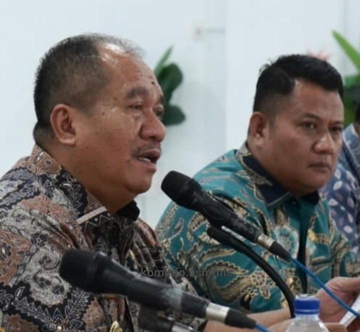 Rakorpem " Agenda Persiapan HUT RI Ke 81 Dan Perioritas Program 2027" Dipimpin Bupati Asahan