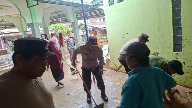 Banjir Luapan Sungai Sikam, 150 Rumah Warga Terdampak