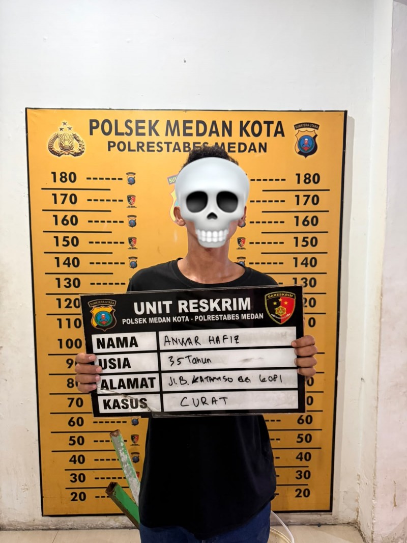 Polsek Medan Kota Tangkap Pelaku Bongkar Rumah