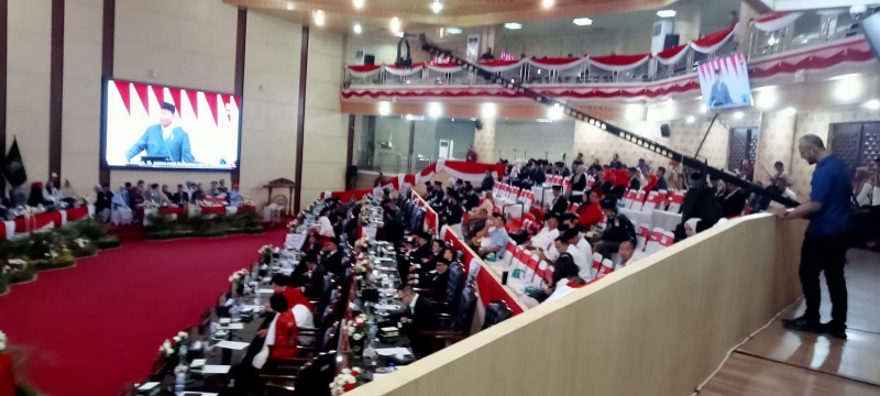 Khidmat, Presiden RI Sampaikan Nota Keuangan dan RAPBN 2027 di DPRD Medan