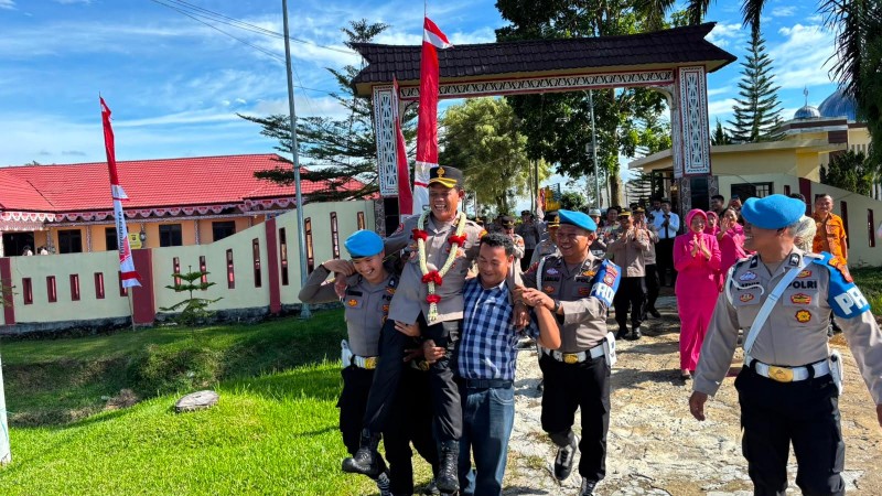 Polres Simalungun Lepas Kabag Ops Kompol Martua Manik Purnabakti dengan Penuh Kekeluargaan