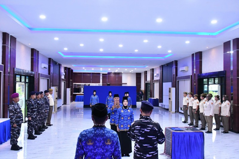 Kodaeral I Belawan Ambil Sumpah Janji PNS