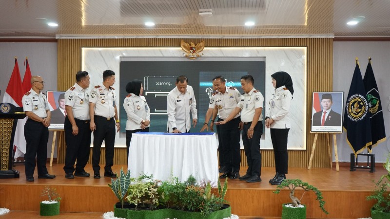Lapas Kelas I Medan Launching Smart Zero Waste Pemasyarakatan dan Dashboard SIPINTAR