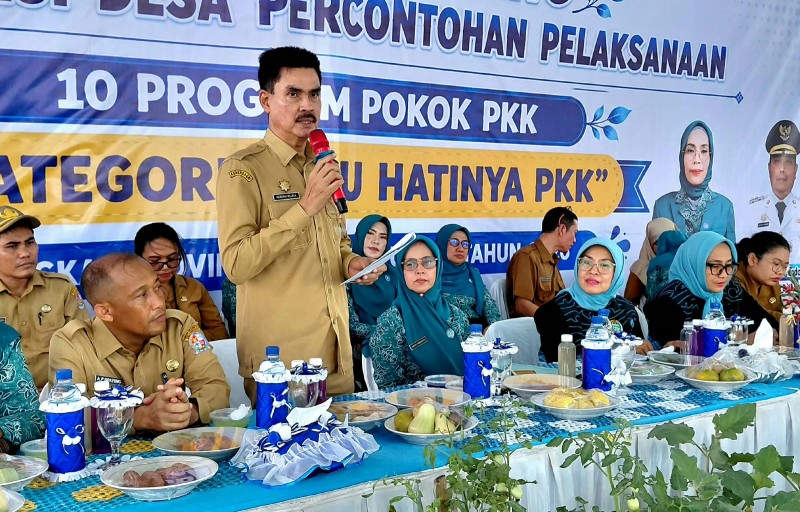 Desa Tandam Hulu I Masuk Evaluasi AKU HATINYA PKK Sumut 2026