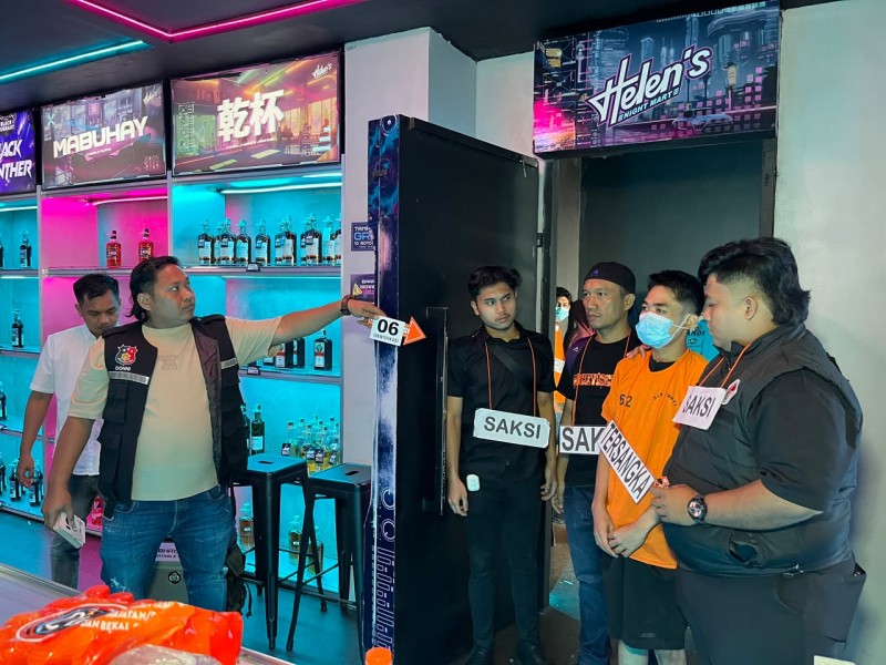 Pemasok Narkoba ke Helen&rsquo;s Night Mart Diringkus Tanpa Barang Bukti