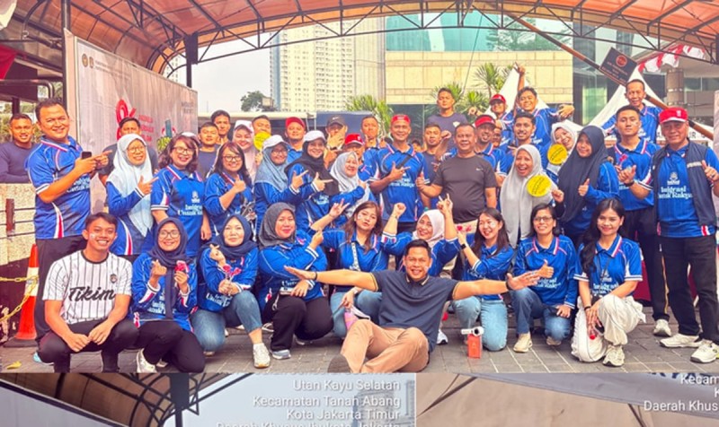 Pasporia CFD Sudirman, Imigrasi Jakarta Timur Dekatkan Layanan Paspor dan Cek Kesehatan Gratis kepada Masyarakat