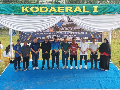 Belawan Bergerak, Koderal I Rangkul Masyarakat Dalam Semangat Hidup Sehat