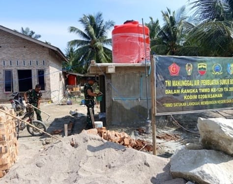 TMMD ke-129 Kodim 0208/Asahan Ubah Derita Jadi Harapan, Warga Tak Kuasa Menahan Air Mata